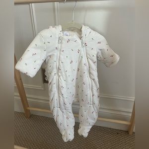 Baby Gap fleece bunting 0-3 months